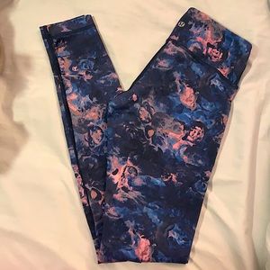 Watercolor Lululemon Leggings